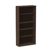 Alera Bookcase, 65", 5 Shelf, Espresso VA636632ES